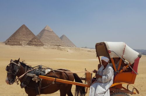 Gizeh Piramids in Egypt