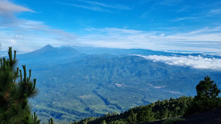 View from Volcan Fuego, Guatemala