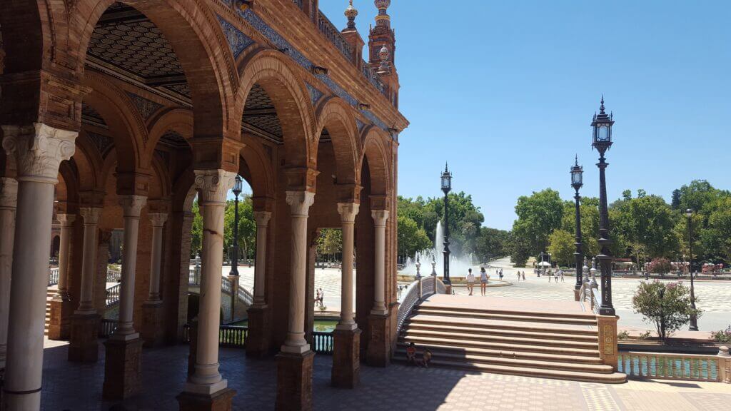 The Plaza de España, Seville, Andalusia