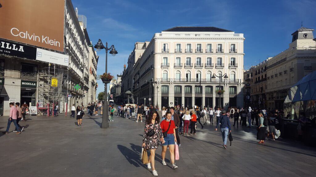 Plaza del Sol, Madrid, Spain