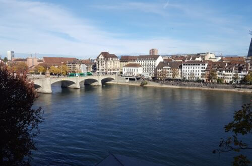 Rhine in Basel, Switzerland