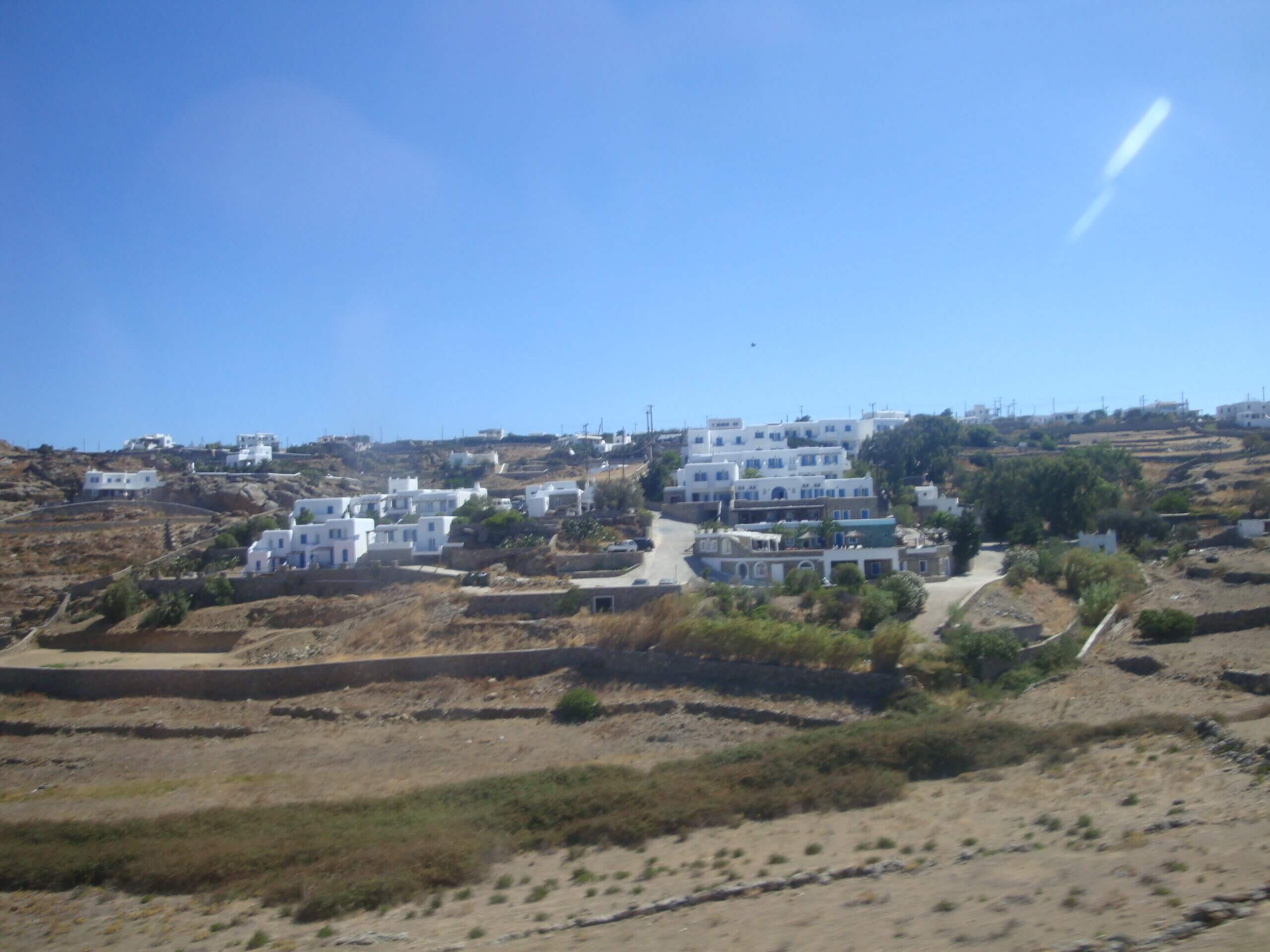 Typical Houses on Mykonos, The Cyclades